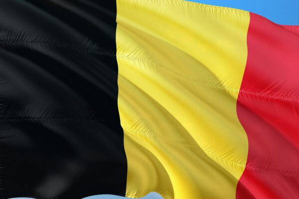 A Belgium flag