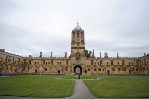 The photo of Oxford University